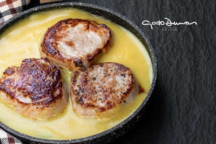 Lomo de Res con Salsa de Mostaza